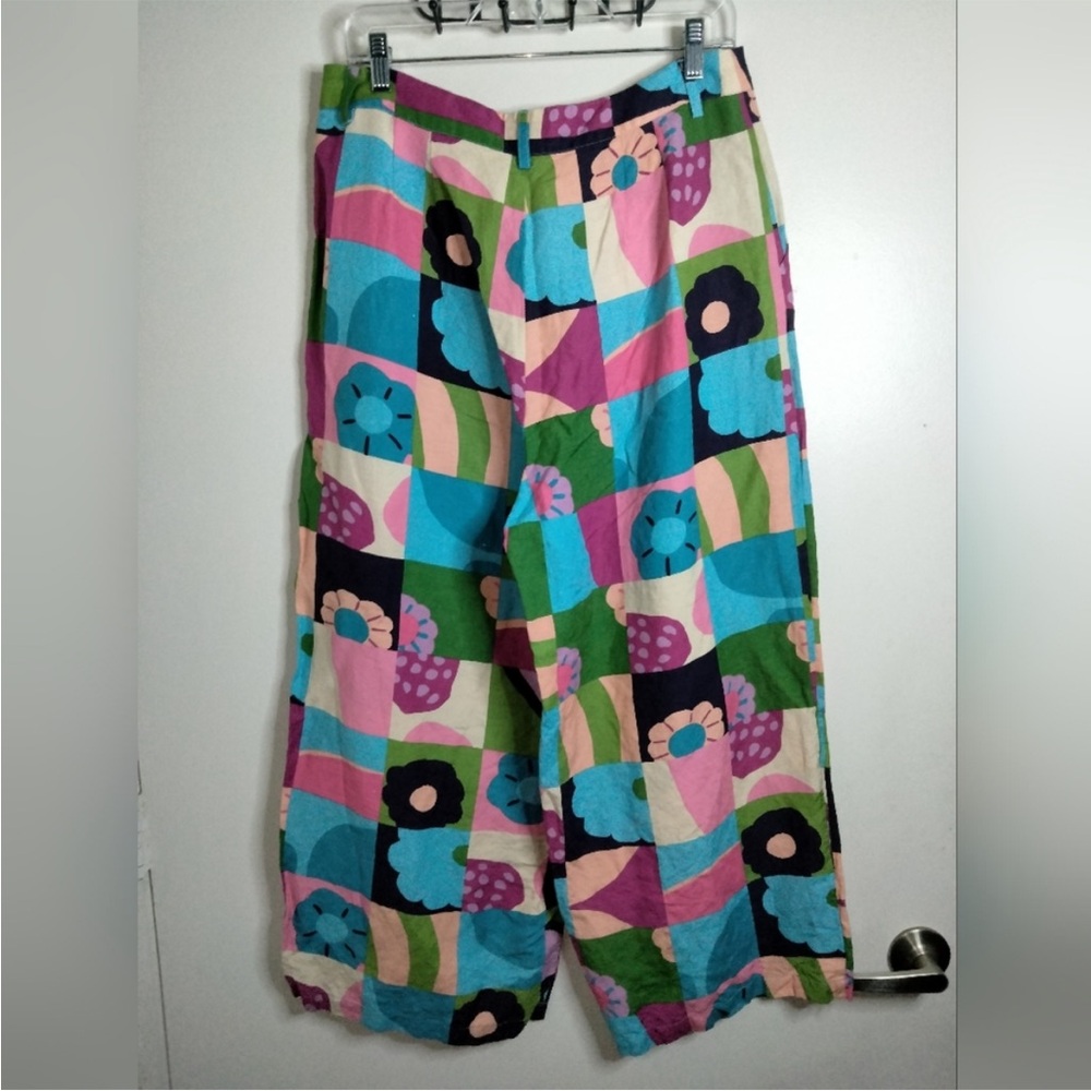 Princess Highway (Size AU14) Multicolor Patchwork Top & Bottom Matching Set - Picture 15 of 15